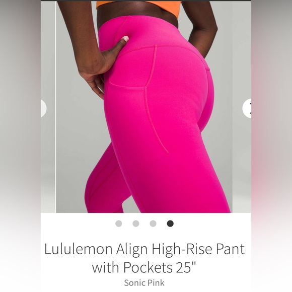 Lululemon Align High-Rise Pant with Pockets 25" BNWT - Picture 4 of 6